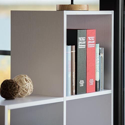 Relaxdays Buchtresor groß, verschließbar, Stahlkassette, mit 2 Schlüsseln, Geldkassette HxBxT: 27 x 20 x 6,5 cm, schwarz - Cheap-Us