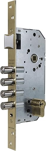 tesa R200B Türschloss mit Bolzen 50 T60 70 mm Messing poliert - Cheap-Us