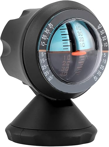 Nikou Neigungsmesser für das Auto, Fahrzeug Neigungsanzeiger mit Hoher Empfindlichkeit, Ebene Neigung Messgerät Verkehrssicherheits Instrument - Cheap-Us