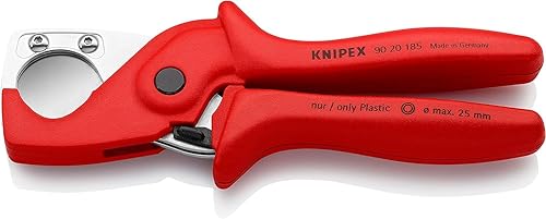 KNIPEX PlastiCut Schlauch- und Schutzrohrschneider aus zähem, glasfaserverstärktem Kunststoff 185 mm 90 20 185 - Cheap-Us