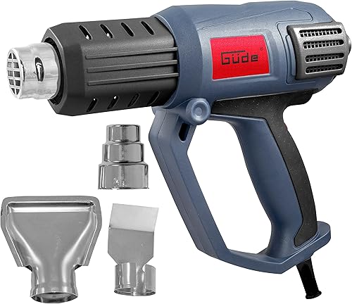 Güde 58190 Heissluftgebläse HLG 600-2000, 2000 W, 230 V, Blau, 8 Stück - Cheap-Us