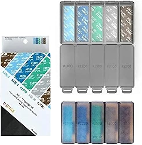 DSPIAE SS-S02 Hobby 30pc Sanding Sponge Starter Set & Accessory Storage Box - Cheap-Us