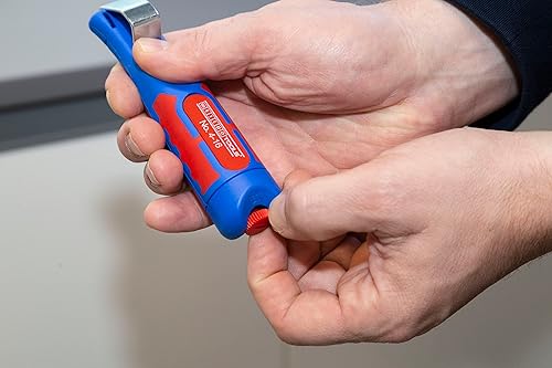 WEICON TOOLS Kabelmesser No. 4-16 / Abisolierwerkzeug 4-16 mm, Blau/Rot - Cheap-Us