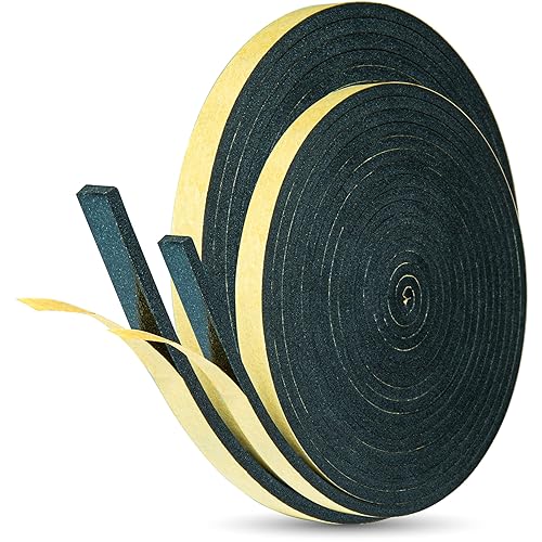 2 x 3 m Set Dichtband Dichtungsband Montageband für Spülbecken 9mm(B) x 3mm(D) und Kochfelder 9mm(B) x 2mm(D) für Einbauspülen und Kochfelder - Cheap-Us