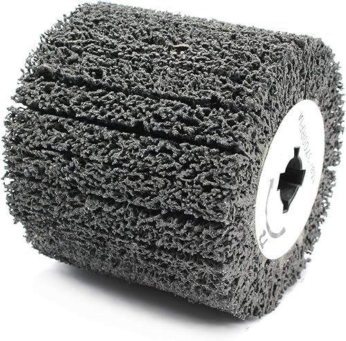 Reinigungswalze Körnung 60 Satinierwalze 120 x 100 x 19 mm Schleifwalze Schleifmop Satiniermaschine Schleifrolle Polierrolle - Cheap-Us