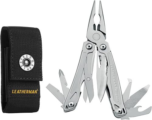 LEATHERMAN - Wingman, kompaktes Multi-Tool mit 14 Werkzeugen, u.a. Zange und Schere, mit Nylon Holster - Cheap-Us