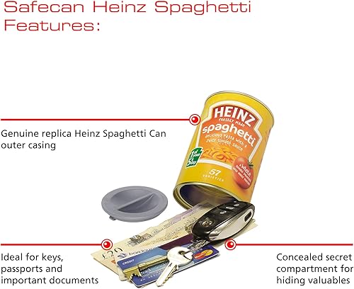 KH-Security Sterling SafeCan Sicherheitsbox / Dosensafe in Kerzenform, 701 C, Schlüssel - Cheap-Us