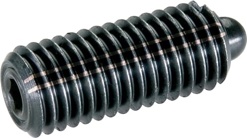 Federndes Druckstück, mit Innensechskant/Automatenstahl, verstärkte Federkraft | d1=M6 | 22060.0106 - Cheap-Us