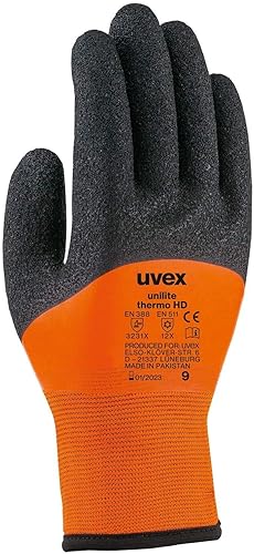 Uvex Unilite Thermo HD - Isolierende Schutzhandschuhe gegen Kälte - Gr. 08/M - Cheap-Us