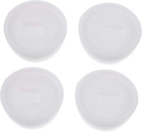 OSALADI 4 Paar Zubehör Für Toilettensitze Wc Bolt Covers Scheiben Toilettenriegelabdeckungen Universelle Wc-bolzenkappen Pop Wc Schüssel Caps Muschelschale Scharnier Blinddarm Plastik Weiß - Cheap-Us