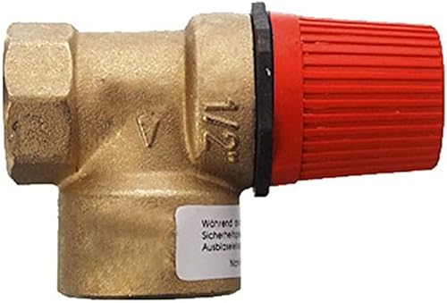 Cornat T593713 Sicherheitsventil, 1/2 Zoll -3.0 bar 3,0 bar - Cheap-Us