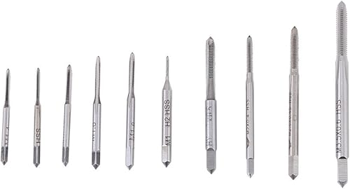 Gewindebohrer und Gewinde, Maschinenhandgewinde, 10 Stück, Mini M1 bis M3,5, Handgewinde, Gewindebohrer - Cheap-Us