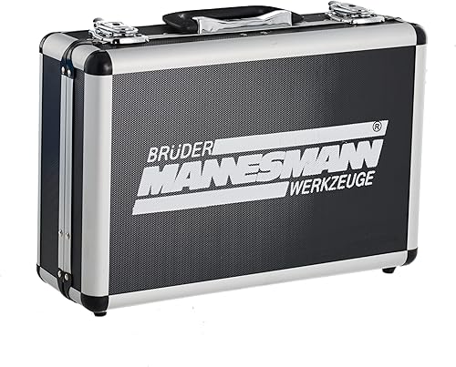 Brüder Mannesmann Alu-Werkzeugkoffer, bestückt, 90-teilig | M29067 - Cheap-Us