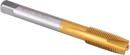 Burkit M10 X 1 Spiralspitze Gewindebohrer HSS Titanbeschichtung Spiralspitze Gewindebohrer M10x1,0 - Cheap-Us