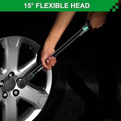 Uharbour Drehmomentschlüssel Set 1/4 & 3/8 & 1/2 Zoll, 3-25Nm, 5-60Nm, 20-230Nm, Drehmomentschlüssel Set für Auto, Motorrad und Fahrrad mit 1/2 3/8 1/4 Adapter, ±3% Genauigkeit, 72 Zähne Ratsche - Cheap-Us