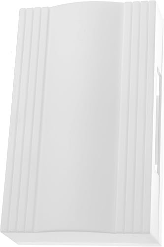 HUBER Zweiklang Gong Klingel Mechanisch für die Haustür I Mechanische Türklingel Haus Tür I Türgong Trafo oder Batteriebetrieben 80 dB(A), Doorbell 8V-12V - Cheap-Us