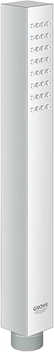 GROHE Euphoria Cube Stick - Handbrause (1 Strahlart, perfektes Strahlbild, Antikalk- System, langlebig), chrom, 27698000 - Cheap-Us