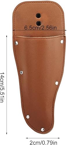 Ledertasche für Gartenschere,WideSmart Etui für Gartenscheren Garten Gartenschere Scheide Leder-Etui für Scheren Oder Zangen Lederetui Garten Schnitt Schere Holster Scheide für Schnittschere - Cheap-Us