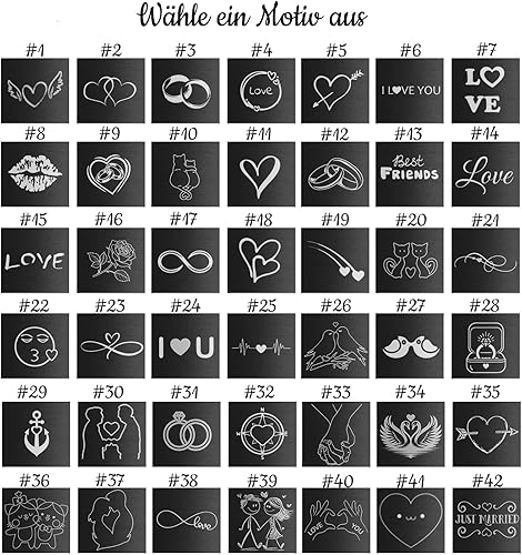 mtb more energy Graviertes Liebesschloss, frei gestaltbar mit vielen Farben, Motiven & Schriftarten - personalisiertes Liebes-Schloss Vorhängeschloss - individuelles Pärchen-Geschenk - Gelb - Cheap-Us