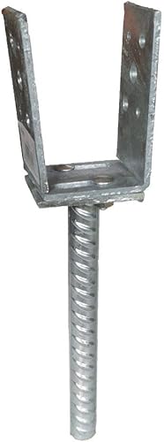 Connex Pfostenträger verstellbar Durchemsser 20 x 65 -150 mm, feuerverzinkt, HV4255 - Cheap-Us