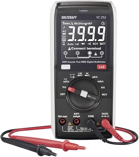 VOLTCRAFT VC252 Hand-Multimeter digital CAT III 600 V Anzeige (Counts): 4000 - Cheap-Us