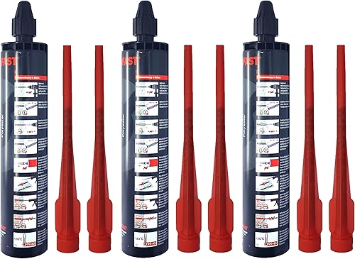 3x Remstaler VERBUNDMÖRTEL 300ml | -HÖCHSTE QUALITÄT- made in GERMANY | Injektionsmörtel | Montagemörtel - Cheap-Us