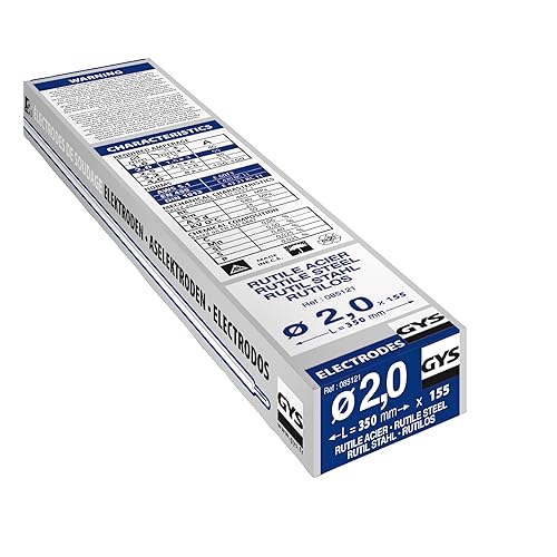 GYS 085121 Rutile Elektroden Stahl, 155 Stück - Cheap-Us