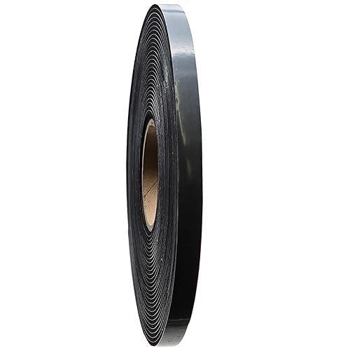 EPDM - Schaum Schwarz 10 mm x 2 mm. Länge: 10 m auf Rolle. einseitig selbstklebend - Cheap-Us