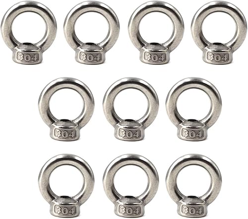 M3 ösenmutter 304 edelstahl Ringmutter (Packung mit 20) - Cheap-Us