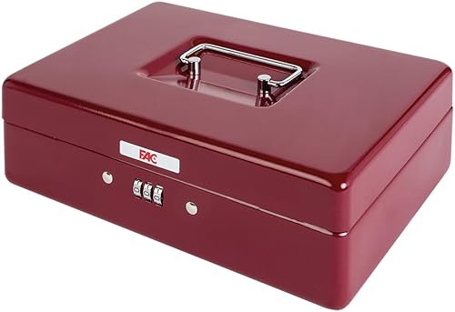 FAC 17046 - Geldkassette mit Zahlenschloss, Nummer 3, Farbe blau - Cheap-Us