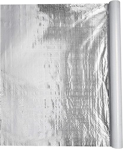 BMD Aluminium Dampfsperrfolie 1,50m x50m (75qm) Dampfbremsfolie für Dächer Dachgeschosse Decken Böden Wände - Cheap-Us