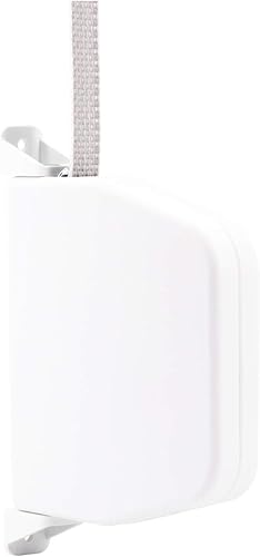 Nobily Aufputz Gurtwickler Rolladen ultraweiß inkl. 5m Rolladengurt hellgrau 14mm - sofort einsatzbereit, Rolladenwickler, Rollladenwickler - Cheap-Us