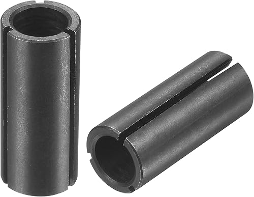 sourcing map 2 Stück Router Spannzangen Treiber Adapter Konvertieren von 12 mm in 8 mm für CNC Gravur Fräs Bit Holzbearbeitung Schnitzmaschine - Cheap-Us