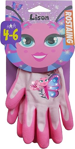 ROSTAING Gartenhandschuhe für Kinder MARGOT - LISON - AXEL - GASTON - ANABEL - Paar Garten- und Bastelhandschuhe - verschiedene Größen - Cheap-Us
