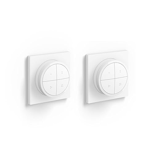 Philips Hue - 2er Pack Philips Tap Dial Schalter weiß - Cheap-Us