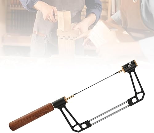 Dualoai Laubsäge, Handsäge, Schmucksäge, Drahtsäge Zum Gravieren, Holzarbeiten, DIY, Holzhandwerk, Schneiden, Sechskantgriff - Cheap-Us