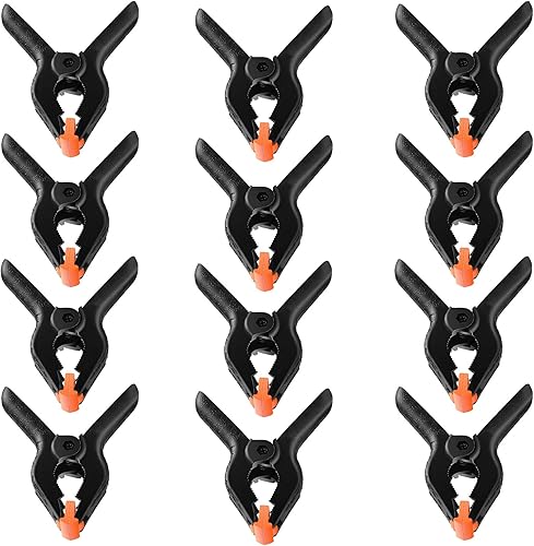 12 Stück klemmzwingen klemmen federklemmen hoher Spannkraft für Fotografie Pool Holzbearbeitung holz zwingen Ateliers - Cheap-Us