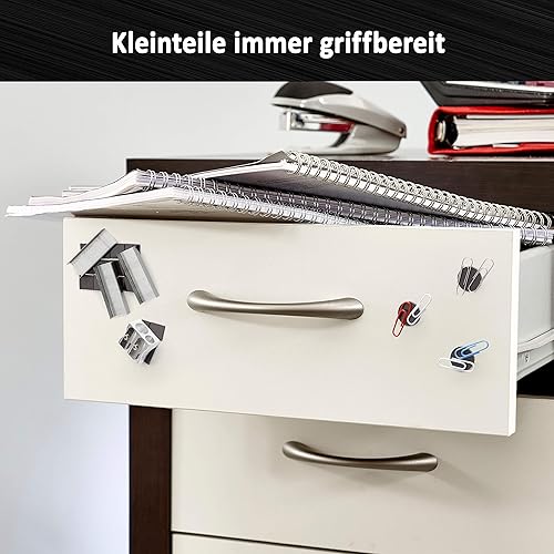 Reorda® Magnetplättchen selbstklebend (220 Stück) | Starker 3M-Kleber ermöglicht ausgezeichnete Klebekraft | Vielseitige Flache Magnete zum basteln & schneiden | Ideal nutzbar für Schule & Büro - Cheap-Us
