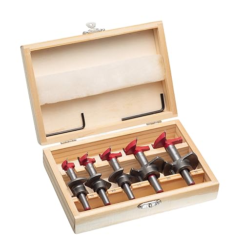 HPMAISON 12tlg. Fräser Set für Oberfräsen, Zylindrischer Schaft 6 mm, präzise Hartmetall Schneideplatten, Holzfräs Bits Fräser Set für Kantenfräse, Holzfräse, Holzbearbeitung - Cheap-Us