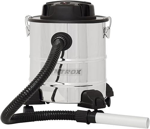 Syntrox Germany Edelstahl bis 20 Liter Aschesauger mit Motor Feinstaubsauger AC-1000-R Vesuv - Cheap-Us