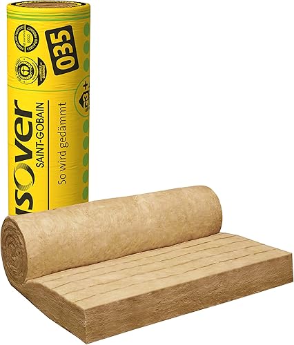 Isover 7822716 Integra ZKF 1-035 160mm Dicke Zwischensparren-Klemmfilz, Gelb - Cheap-Us