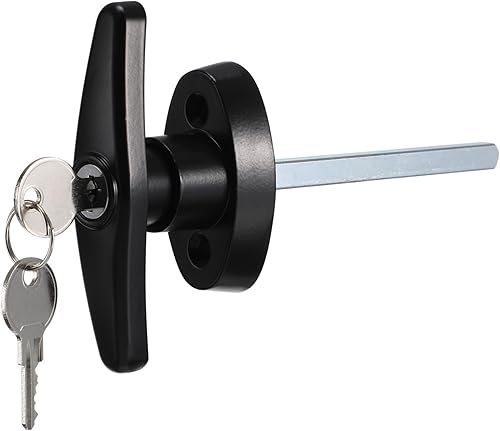 DOITOOL Schranktürschlösser T-griffschloss Nockenschloss Werkzeugkasten Drehschloss Wasserfest - Cheap-Us