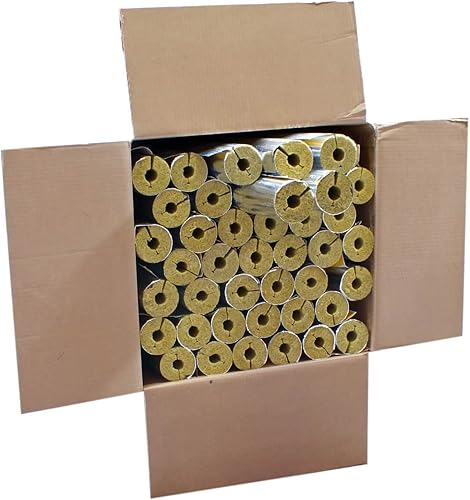 Austroflex 42m Steinwolle Rohrschale alukaschiert 18mm x 20mm Rohrisolierung - Cheap-Us