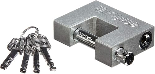 Am-Tech 70 mm Steel Shutter Padlock, T1677 - Cheap-Us