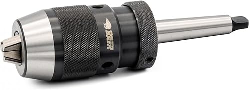 BAER Hochpräzisions-Bohrfutter mit Kegeldorn DIN 238 0,5-16 mm + Kegeldorn: MK 2 - Schnellspannbohrfutter - Bohrhammer - Bohrmaschine - Bohrkopf - Cheap-Us
