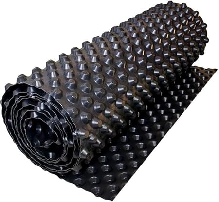 Handelskönig Hochbeetfolie Noppenfolie Noppenbahn Grundmauerschutz 1 m x 10 m = 10 m² Dichtungsbahn Drainage ohne Weichmacher Sauberkeitsschicht Hochbeetfolie - Cheap-Us