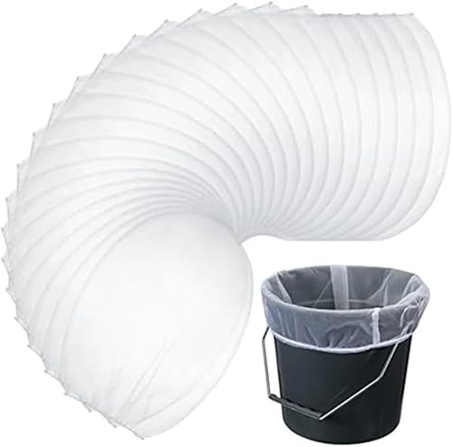 Fxndknjks 60 Stück Farbsiebbeutel, Farbsiebe, 1,5 l Eimer, Sieb mit elastischer Öffnung oben, Farbfilterbeutel für Farbgärtnerei - Cheap-Us