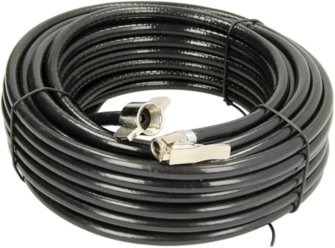 Druckluft Reifenfüller Kfz Reifenfüllschlauch Druckluftschlauch-Set Handreifenfüller mit Anschlüssen (12m) - Cheap-Us