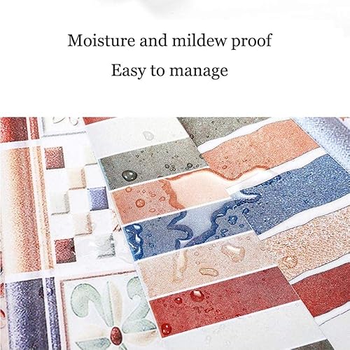 Tapete bordüre selbstklebende wasserdichte Blaue Rebe 10X1000CM für Wohnzimmer Badezimmer Schlafzimmer Küche Wanddeko - Cheap-Us