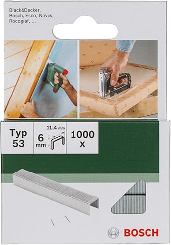Bosch 2609255824 DIY Klammern Typ 53 11.4 x 0.74 x 18 mm (Packung mit 2) - Cheap-Us